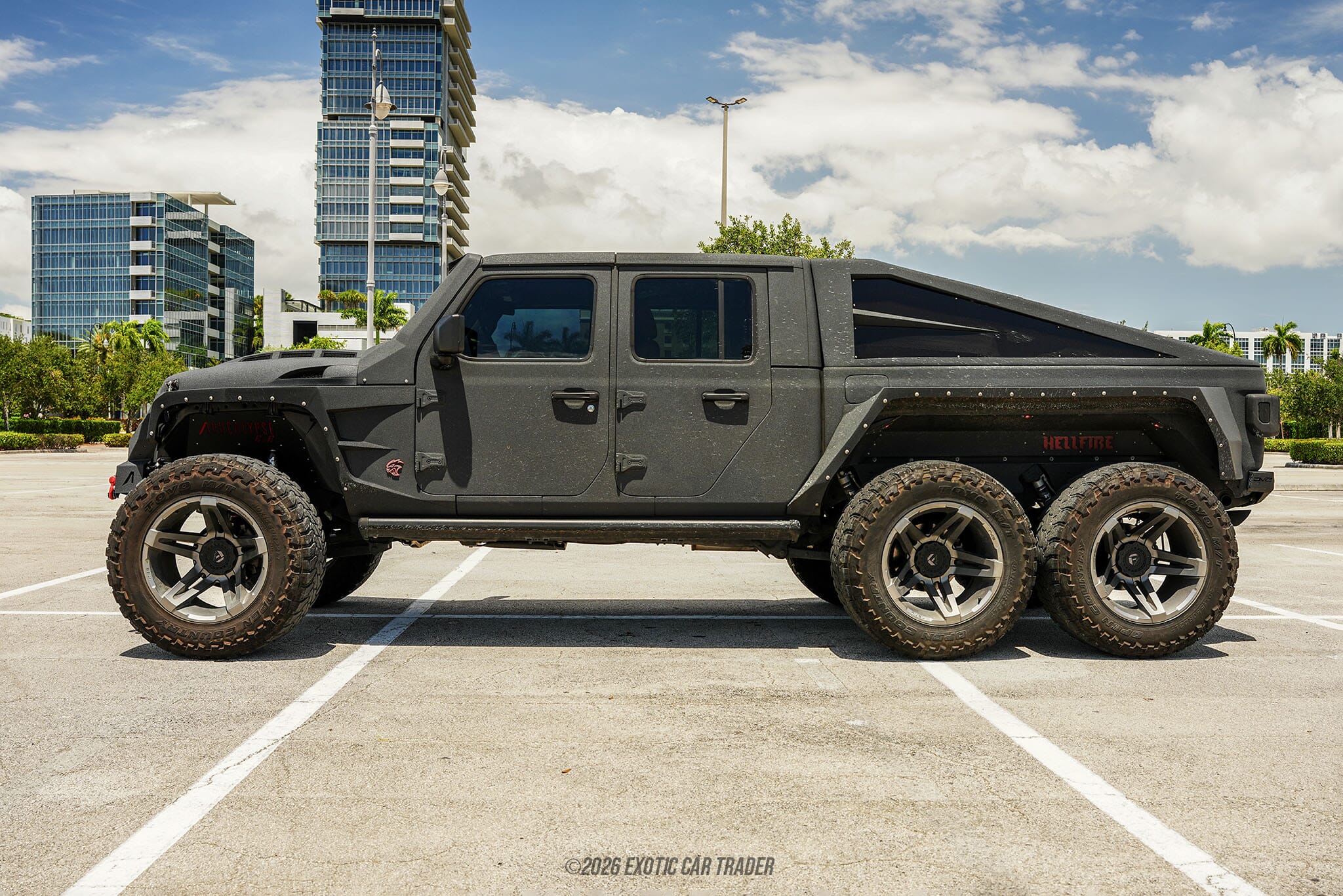 2021 Jeep Gladiator Apocalypse Hellfire 6x6 Supercharged for Sale